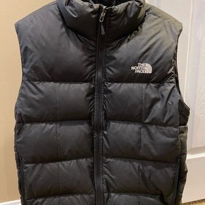 North Face Black Bubble Vest